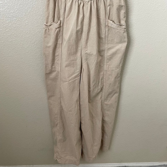 Free People Jumpsuit Womens XL  Forever and Always Ruched One Piece Wide Leg - Picture 8 of 14